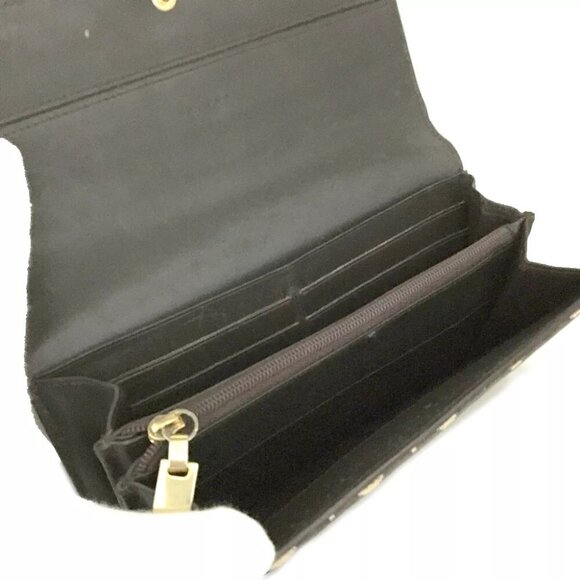 CELINE Macadam C Canvas Long Bifold Wallet Brown/2BB3593 - Picture 5 of 8